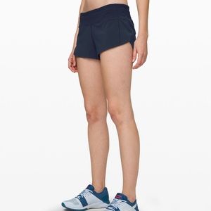 Lululemon Speed Up Shorts!! Low Rise 2.5!!